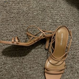 NWOT Marc Fisher Strappy Shoe. Never worn.